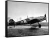 Captured Messerschmitt 109G, Britain; Second World War, 1944-null-Framed Stretched Canvas