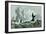 Capturing the Whale-Currier & Ives-Framed Giclee Print