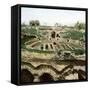 Capua (Italy), the Amphitheatre (Ist Century), Circa 1865-Leon, Levy et Fils-Framed Stretched Canvas