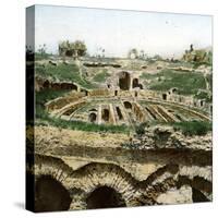 Capua (Italy), the Amphitheatre (Ist Century), Circa 1865-Leon, Levy et Fils-Stretched Canvas