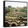 Capua (Italy), the Amphitheatre (Ist Century), Circa 1865-Leon, Levy et Fils-Framed Stretched Canvas