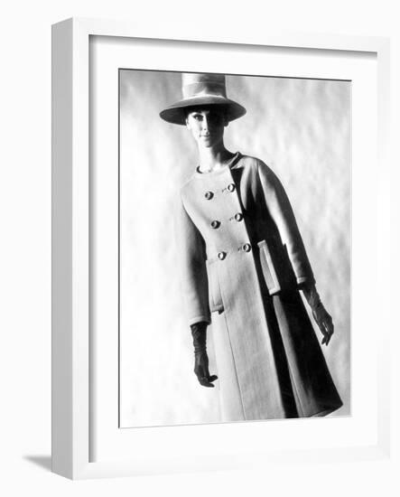 Capucci Coat in Spring Summer Collection 1963-null-Framed Photo