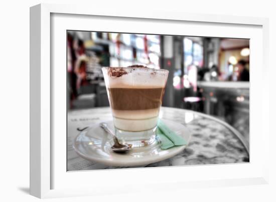 Capuccino, Montmartre-Alan Blaustein-Framed Photographic Print