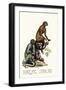 Capuchin, 1824-Karl Joseph Brodtmann-Framed Giclee Print