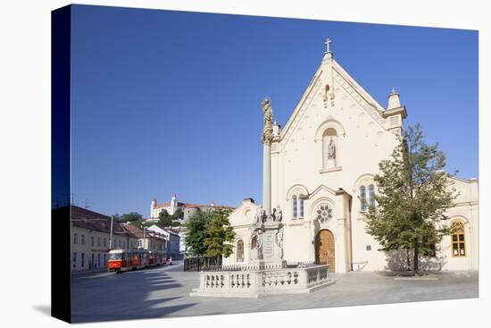 Capuchin Church, Bratislava, Slovakia, Europe-Ian Trower-Stretched Canvas