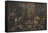 Capuchin Community-Alessandro Magnasco-Framed Stretched Canvas