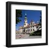 Capuchin Monastery and Church of Loreto Sanctuary on Hradcany Hill in Prague, Czech Republic-null-Framed Art Print