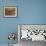 Capybara Swimming, Pantanal, Brazil-Pete Oxford-Framed Photographic Print displayed on a wall