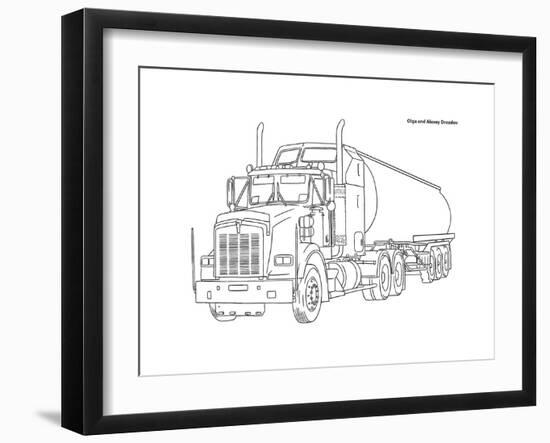 Car 10-Olga And Alexey Drozdov-Framed Giclee Print