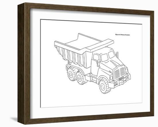 Car 11-Olga And Alexey Drozdov-Framed Giclee Print