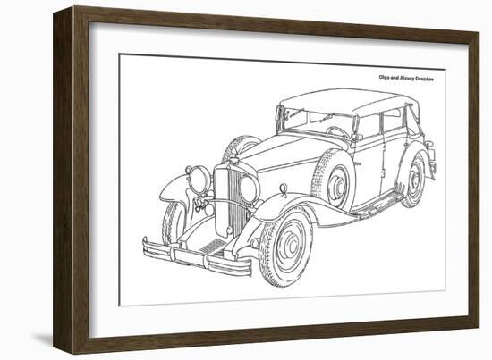 Car 14-Olga And Alexey Drozdov-Framed Giclee Print