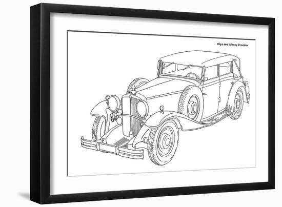 Car 14-Olga And Alexey Drozdov-Framed Giclee Print