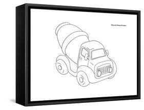 Car 1-Olga And Alexey Drozdov-Framed Stretched Canvas