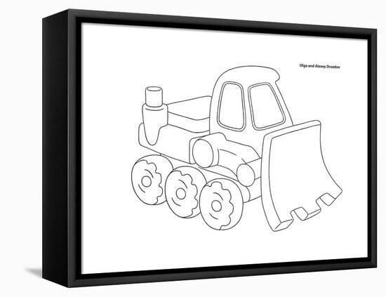 Car 2-Olga And Alexey Drozdov-Framed Stretched Canvas