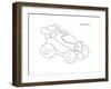 Car 5-Olga And Alexey Drozdov-Framed Giclee Print