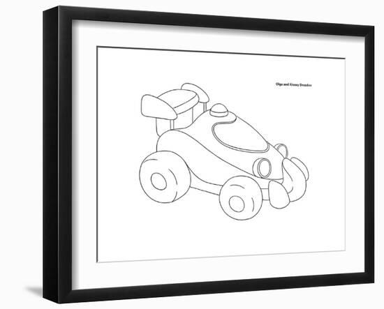 Car 5-Olga And Alexey Drozdov-Framed Giclee Print