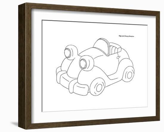 Car 6-Olga And Alexey Drozdov-Framed Giclee Print