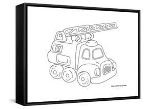 Car 7-Olga And Alexey Drozdov-Framed Stretched Canvas