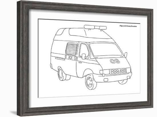 Car 9-Olga And Alexey Drozdov-Framed Giclee Print