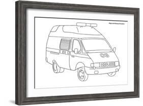 Car 9-Olga And Alexey Drozdov-Framed Giclee Print