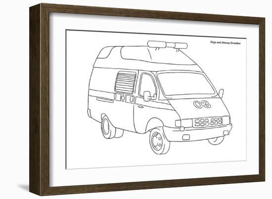 Car 9-Olga And Alexey Drozdov-Framed Giclee Print