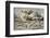 Car and Driver Struggling in Talcum-like Dust During Mint 400 "Off the Road" Race Across the Desert-Bill Eppridge-Framed Photographic Print