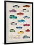 Car Cartography II-Clara Wells-Framed Giclee Print