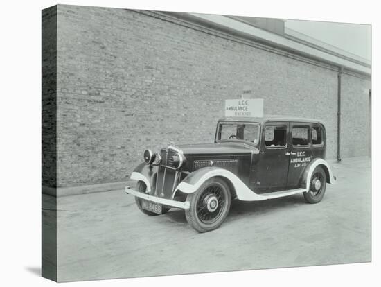 Car Converted into London County Council Ambulance, Wandsworth Depot, 1940-null-Stretched Canvas