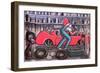 CAR CRANK, 2017-PJ Crook-Framed Giclee Print