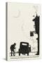 Car Credit Payments-William Heath Robinson-Stretched Canvas