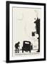 Car Credit Payments-William Heath Robinson-Framed Art Print