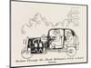 Car Cross Section 2-William Heath Robinson-Mounted Art Print