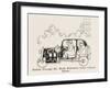 Car Cross Section 2-William Heath Robinson-Framed Art Print