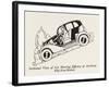 Car Cross Section 3-William Heath Robinson-Framed Art Print