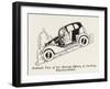 Car Cross Section 3-William Heath Robinson-Framed Art Print