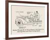 Car Cross Section-William Heath Robinson-Framed Art Print