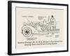 Car Cross Section-William Heath Robinson-Framed Art Print