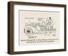 Car Cross Section-William Heath Robinson-Framed Art Print