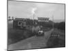 Car crossing the finishing line at the MAC Shelsley Walsh Speed Hill Climb, Worcestershire, 1935-Bill Brunell-Mounted Photographic Print