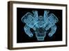 Car Engine-sauliusl-Framed Art Print