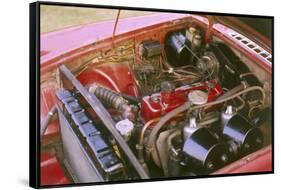 Car Engine-null-Framed Stretched Canvas