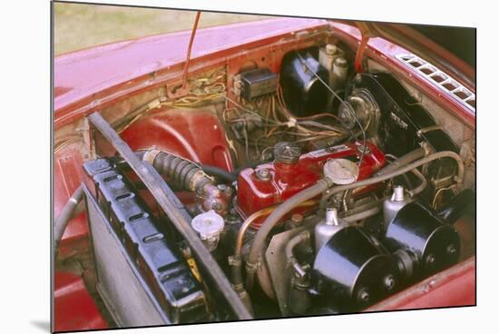 Car Engine-null-Mounted Photographic Print