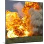 Car explosion-null-Mounted Photographic Print