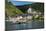 Car Ferry Crossing the Moselle River Near Beilstein, Moselle Valley, Rhineland-Palatinate, Germany-Michael Runkel-Mounted Photographic Print