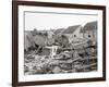 Car, Garage after A Tornado Ripped Thru-null-Framed Photographic Print