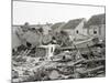 Car, Garage after A Tornado Ripped Thru-null-Mounted Photographic Print