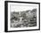 Car, Garage after A Tornado Ripped Thru-null-Framed Photographic Print