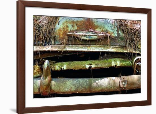 Car Graveyard V-James McLoughlin-Framed Photographic Print