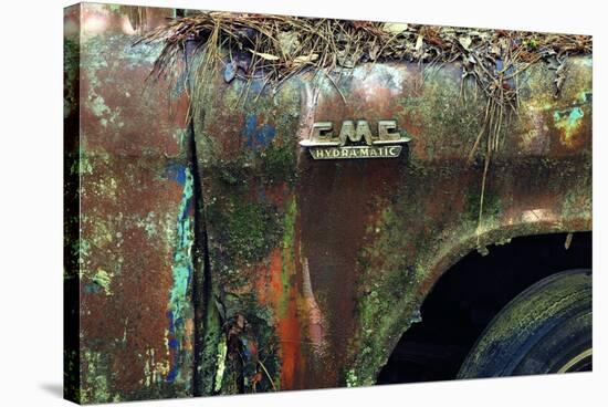 Car Graveyard XIII-James McLoughlin-Stretched Canvas