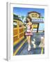 Car Hop Cutie-Scott Westmoreland-Framed Art Print